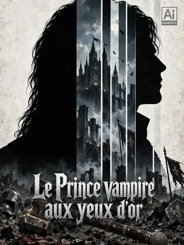 Couverture de Le Prince vampire aux yeux d'or