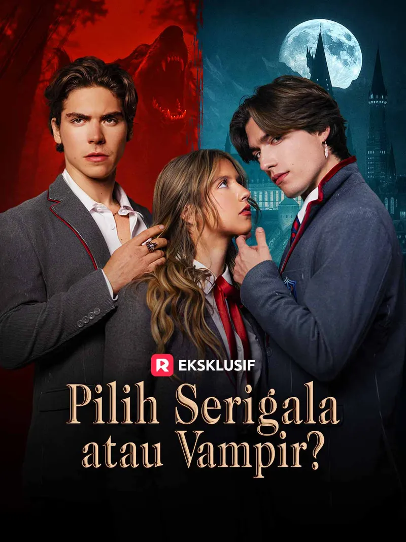 Sampul Pilih Serigala atau Vampir?