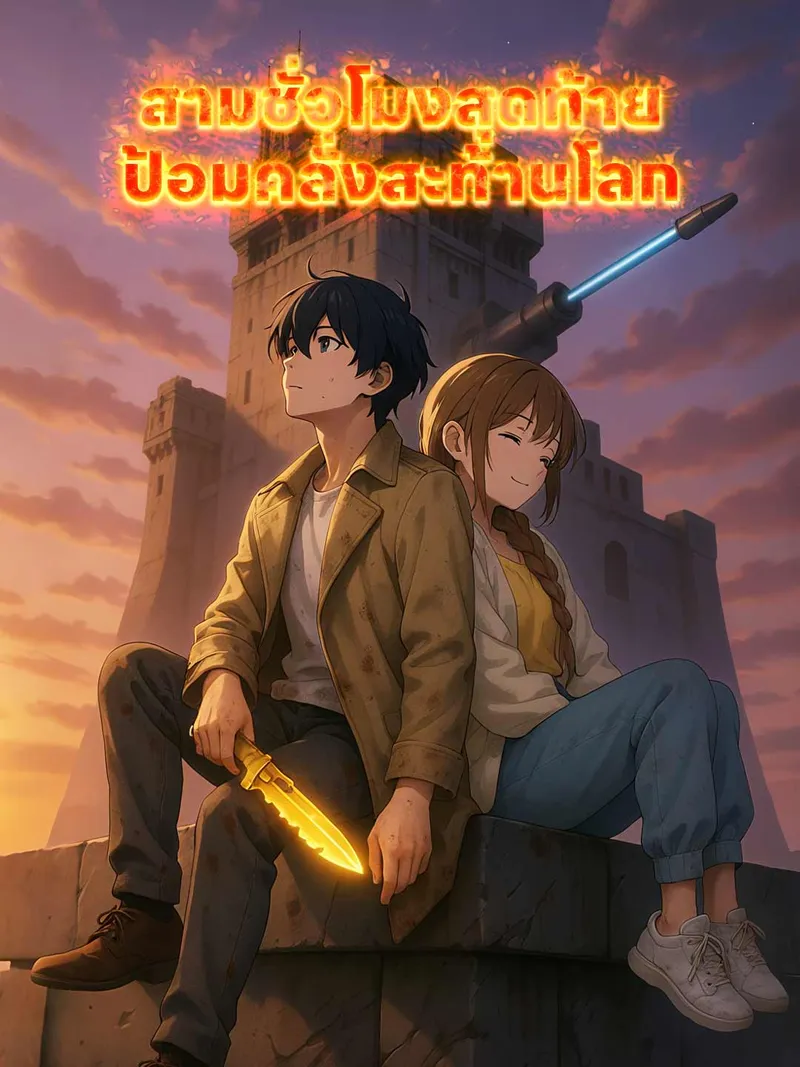หน้าปกสามชั่วโมงสุดท้าย ป้อมคลั่งสะท้านโลก