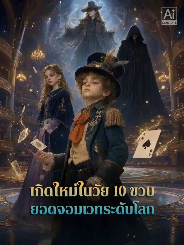 หน้าปกเกิดใหม่ในวัย 10 ขวบ ยอดจอมเวทระดับโลก