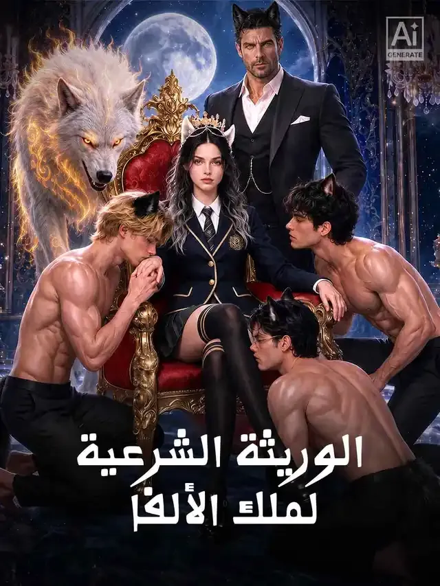 غلاف الوريثة الشرعية لملك الألفا