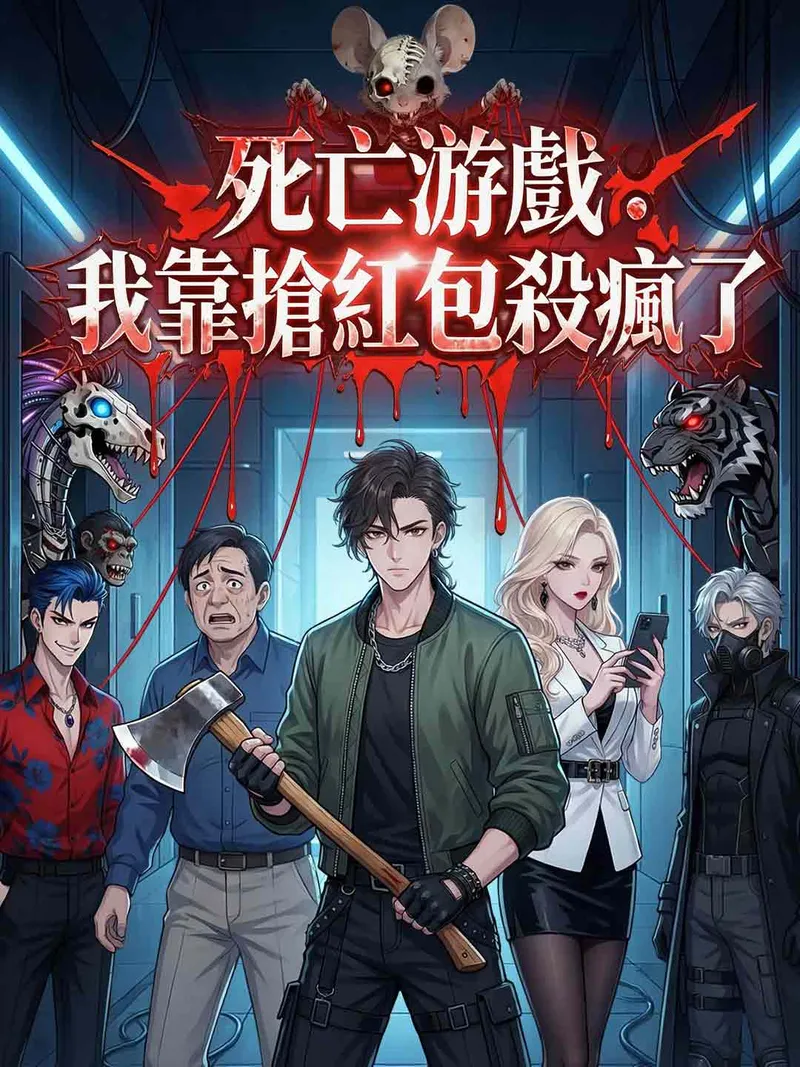 《死亡遊戲：我靠搶紅包殺瘋了》封面