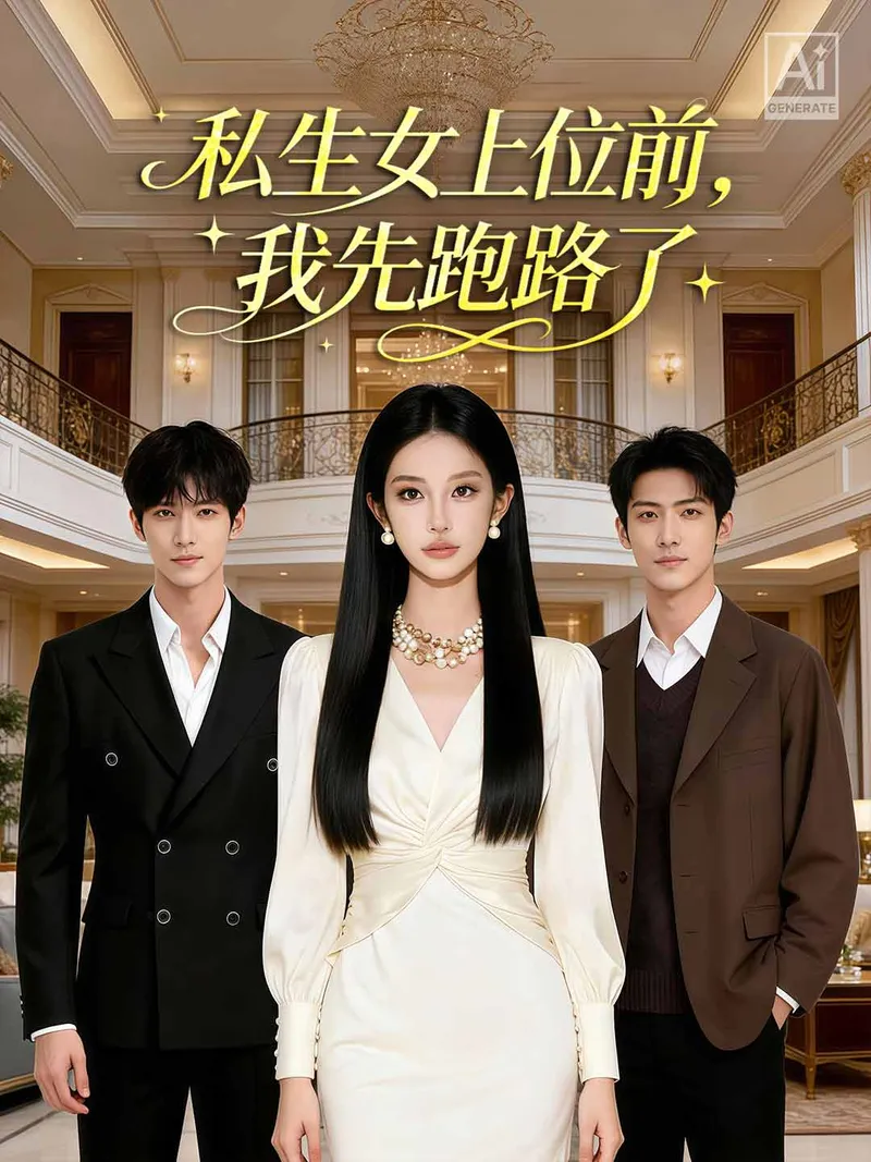 《私生女上位前，我先跑路了》封面