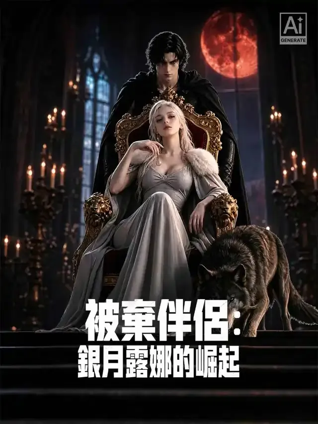 《被棄伴侶：銀月露娜的崛起》封面