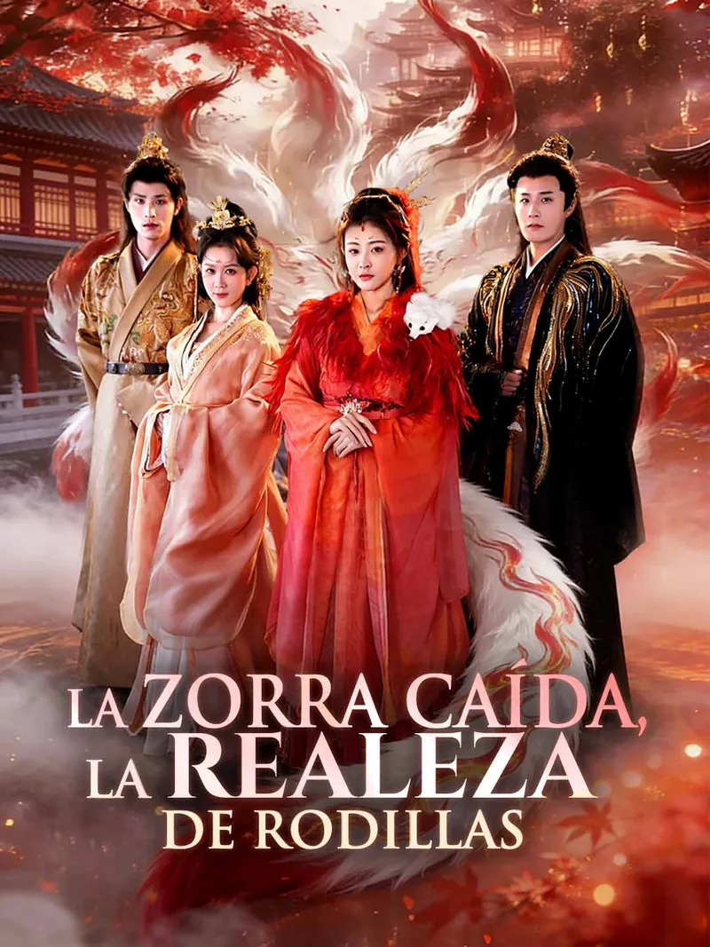 Portada de La zorra caída, la realeza de rodillas