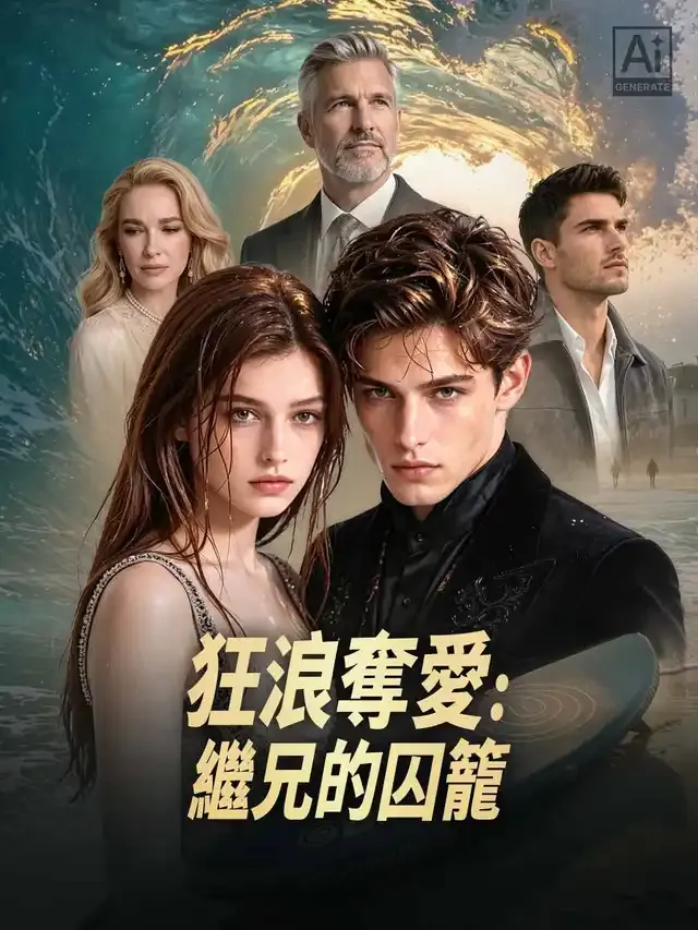 《狂浪奪愛:繼兄的囚籠》封面