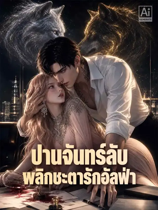 หน้าปกปานจันทร์ลับ พลิกชะตารักอัลฟ่า