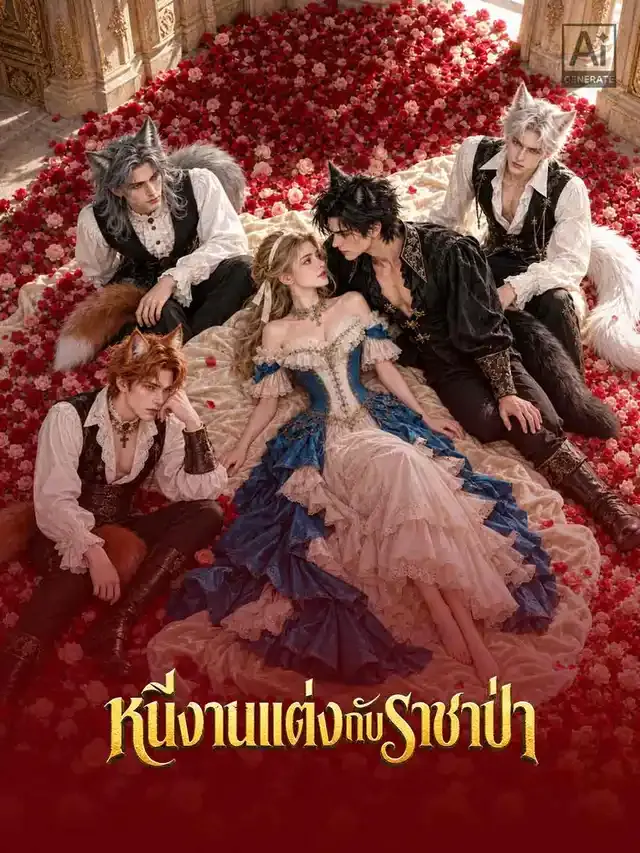 หน้าปกหนีงานแต่งกับราชาป่า