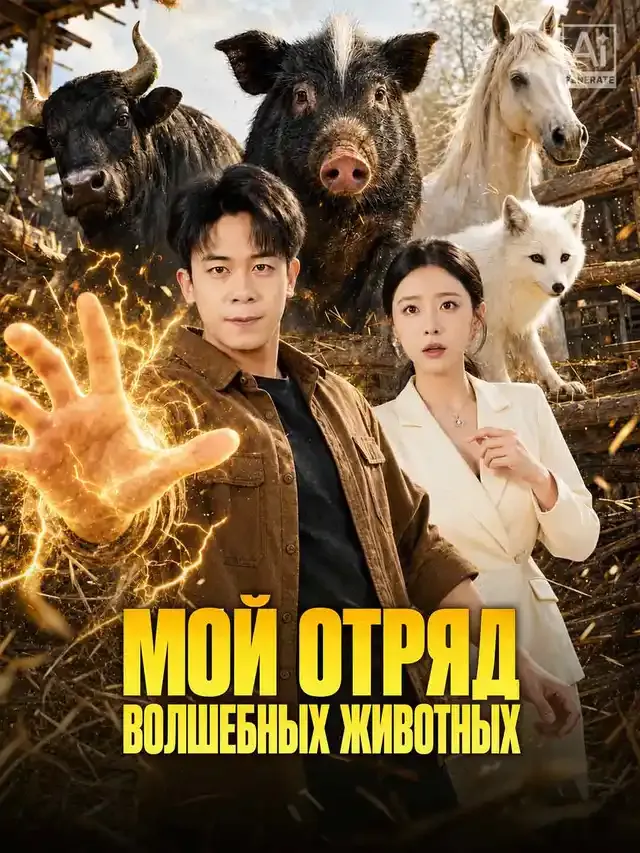 Обложка «Мой отряд волшебных животных»