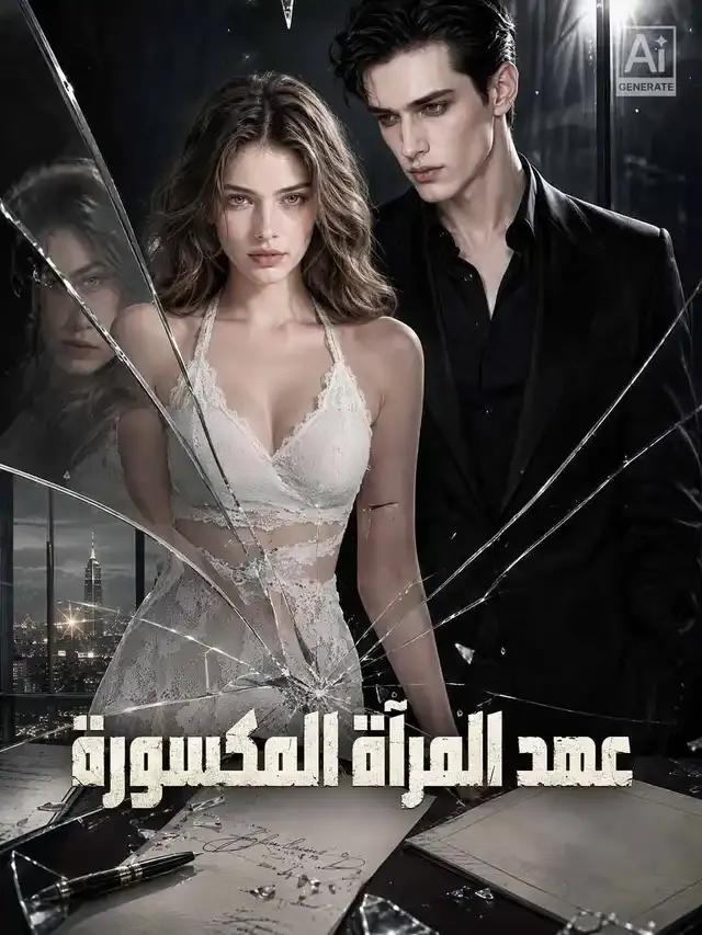 غلاف عهد المرآة المكسورة