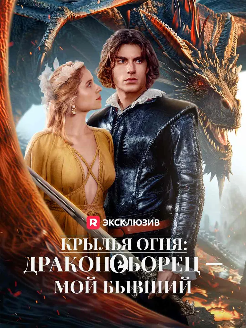 Обложка «Крылья огня: драконоборец — мой бывший»