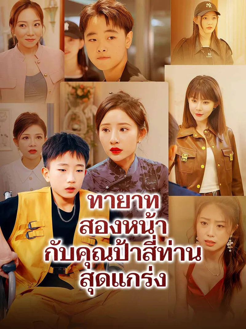 หน้าปกทายาทสองหน้ากับคุณป้าสี่ท่านสุดแกร่ง