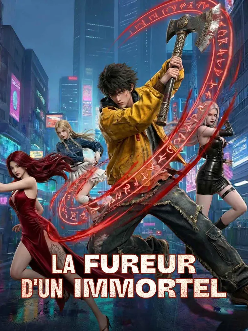 Couverture de La Fureur d'un Immortel