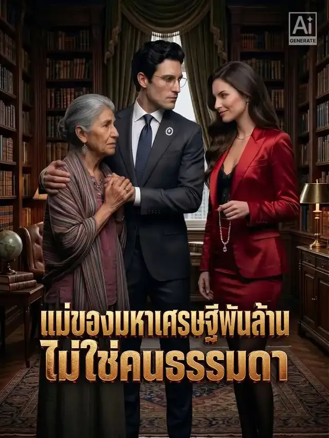 หน้าปกแม่ของมหาเศรษฐีพันล้าน ไม่ใช่คนธรรมดา