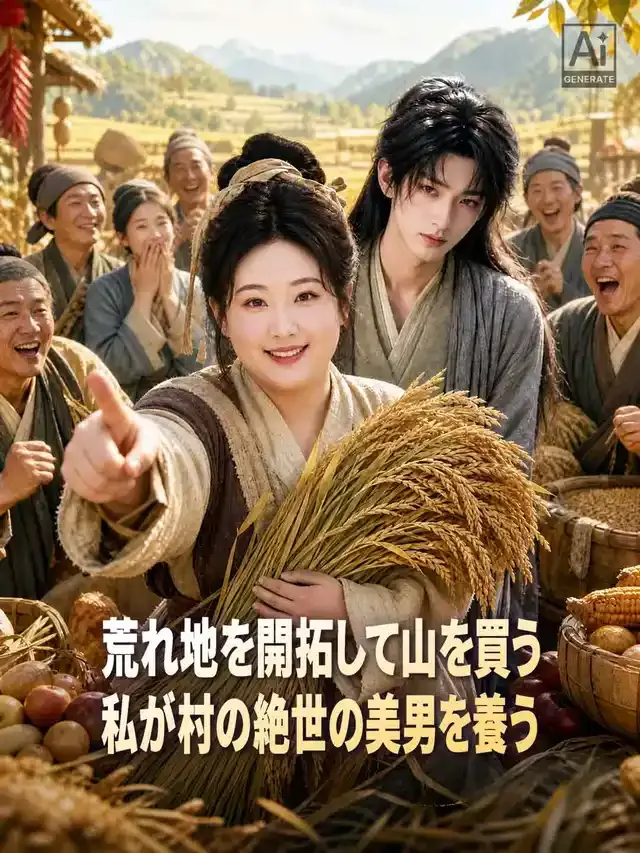 「荒れ地を開拓して山を買う 私が村の絶世の美男を養う」のカバー画像