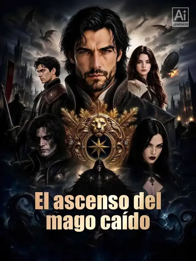 Portada de El ascenso del mago caído