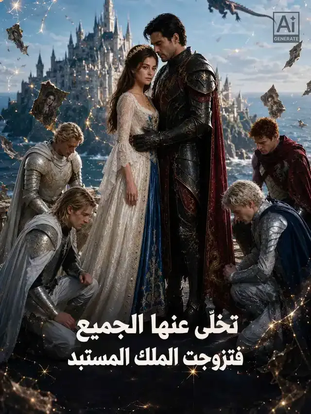 غلاف تخلّى عنها الجميع فتزوجت الملك المستبد