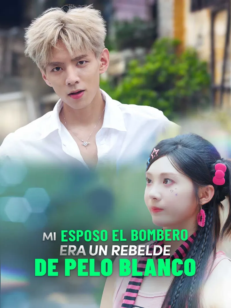 Portada de Mi esposo el bombero era un rebelde de pelo blanco