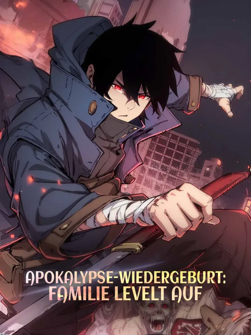 Cover von Apokalypse-Wiedergeburt: Familie levelt auf