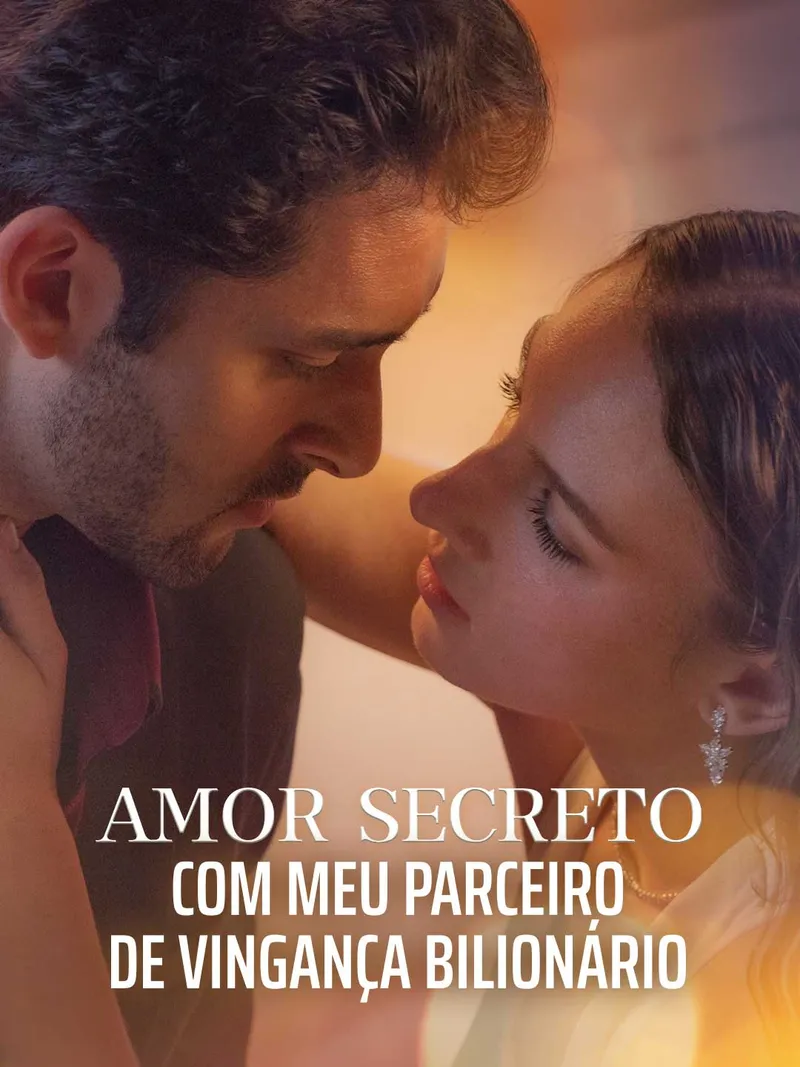 Capa de Amor secreto com meu parceiro de vingança bilionário