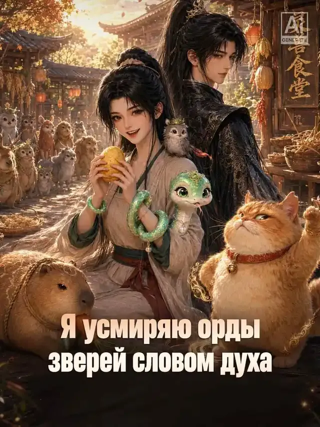 Обложка «Я усмиряю орды зверей словом духа»