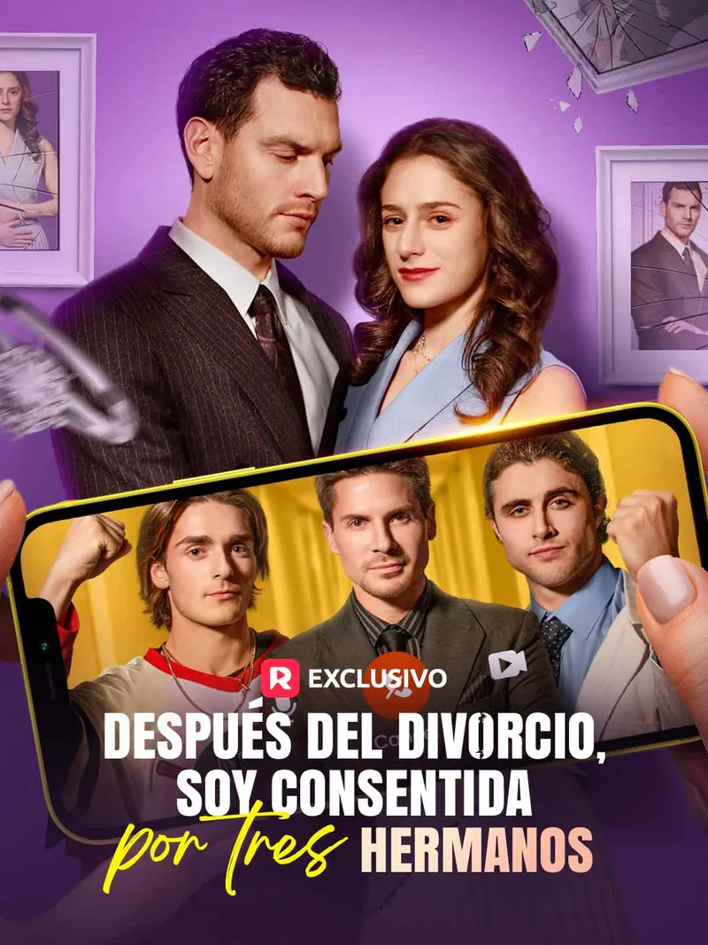 Portada de Después del divorcio, soy consentida por tres hermanos