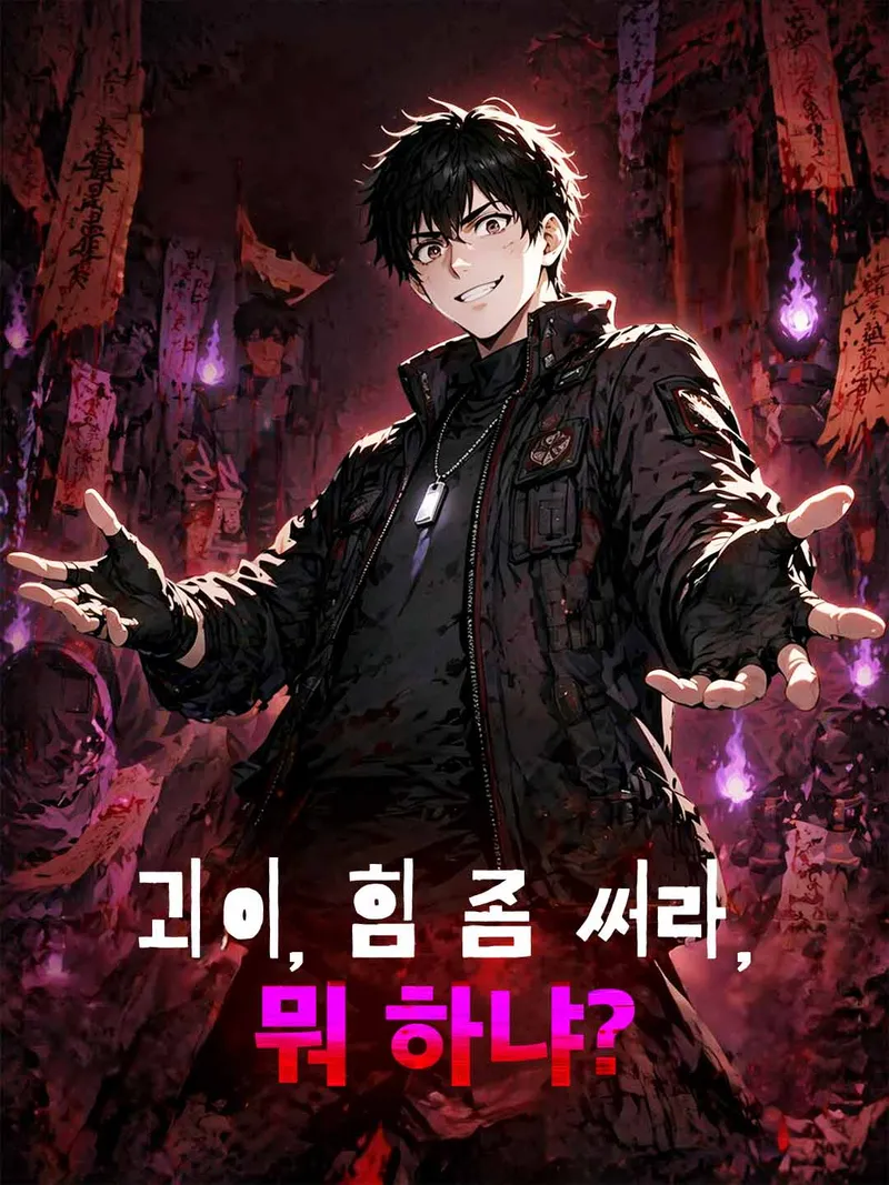 괴이, 힘 좀 써라, 뭐 하냐? 표지