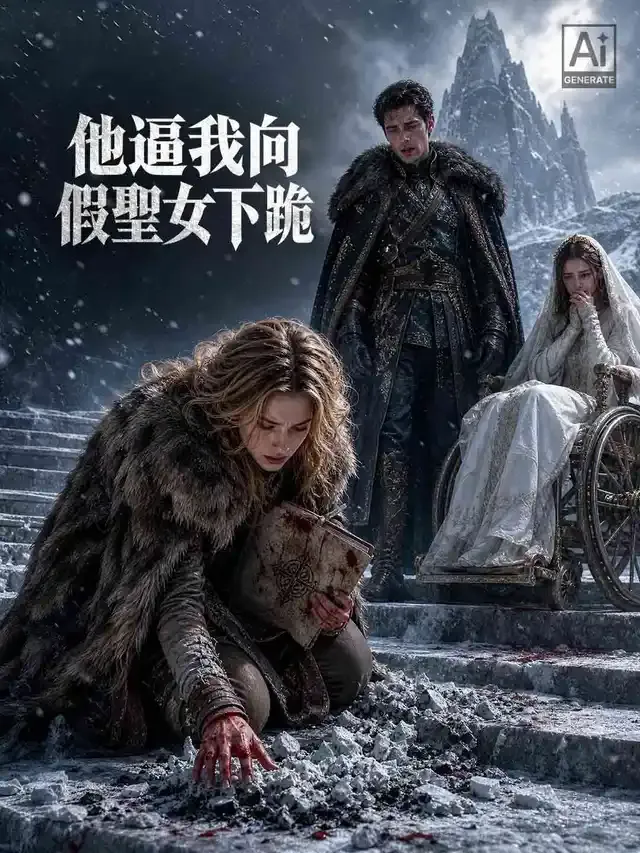 《他逼我向假聖女下跪》封面