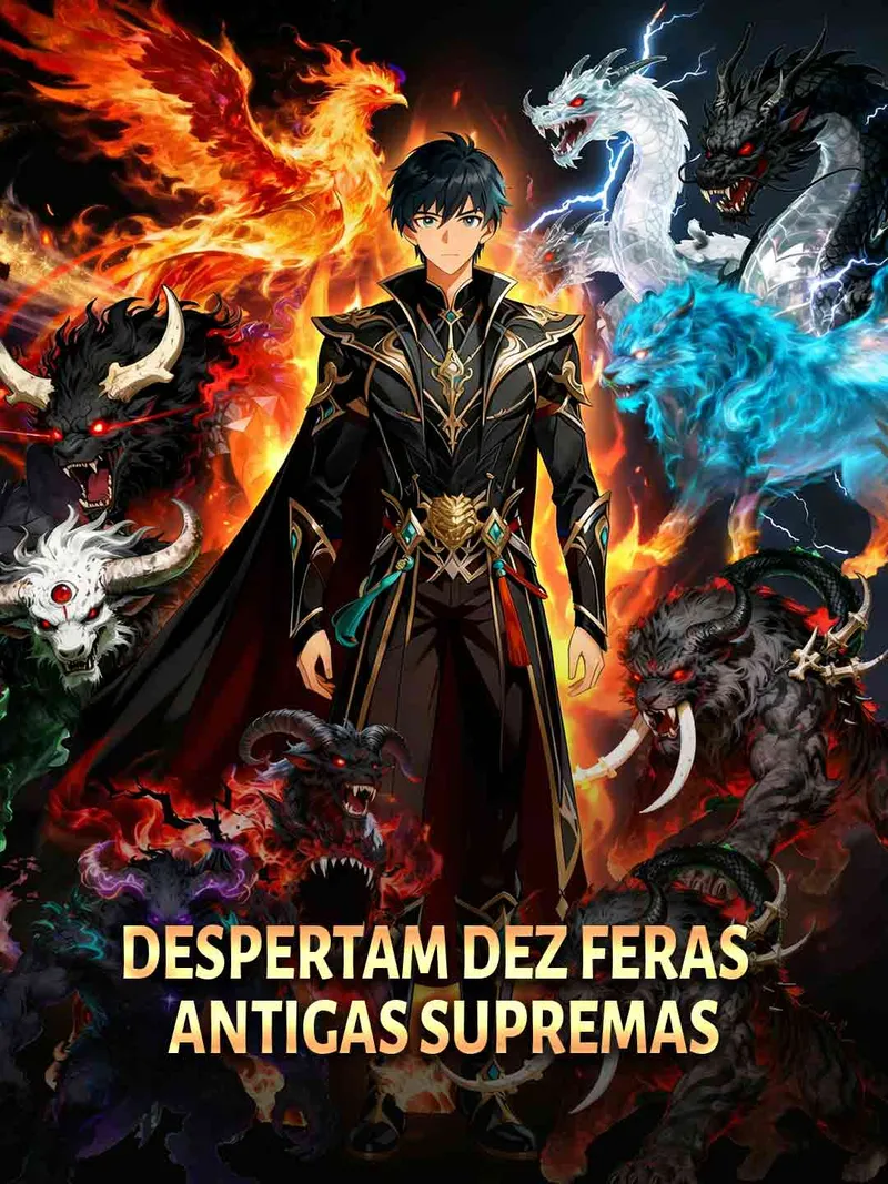 Capa de Despertam dez feras antigas supremas