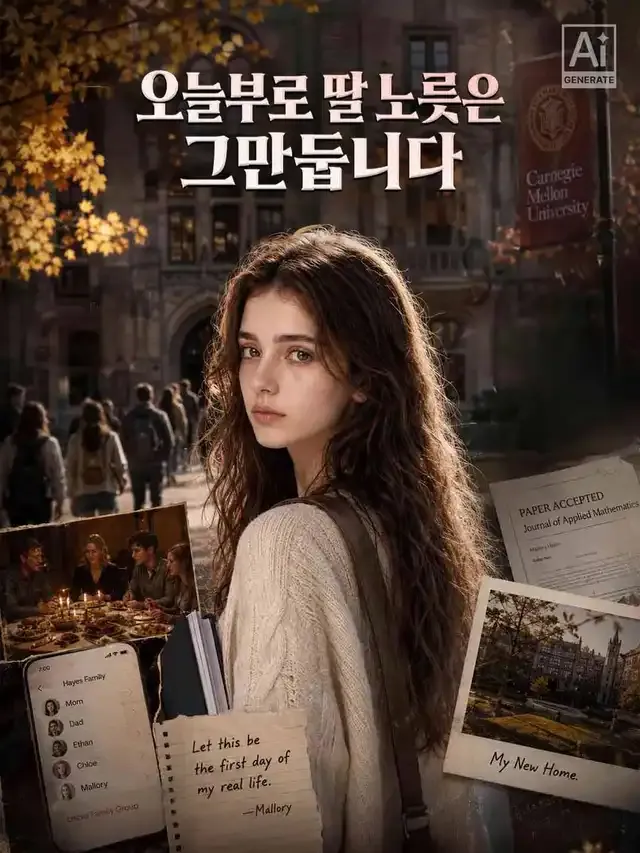 오늘부로 딸 노릇은  그만둡니다 표지