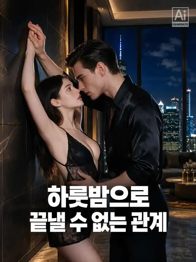 하룻밤으로 끝낼 수 없는 관계 표지