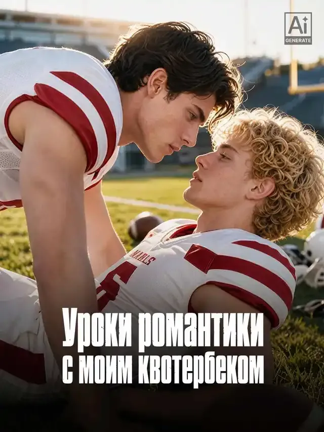 Обложка «Уроки романтики с моим квотербеком»