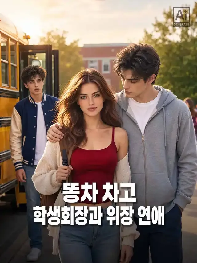 똥차 차고 학생회장과 위장 연애 표지