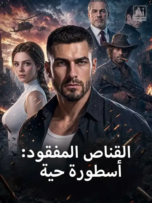 غلاف القناص المفقود: أسطورة حية