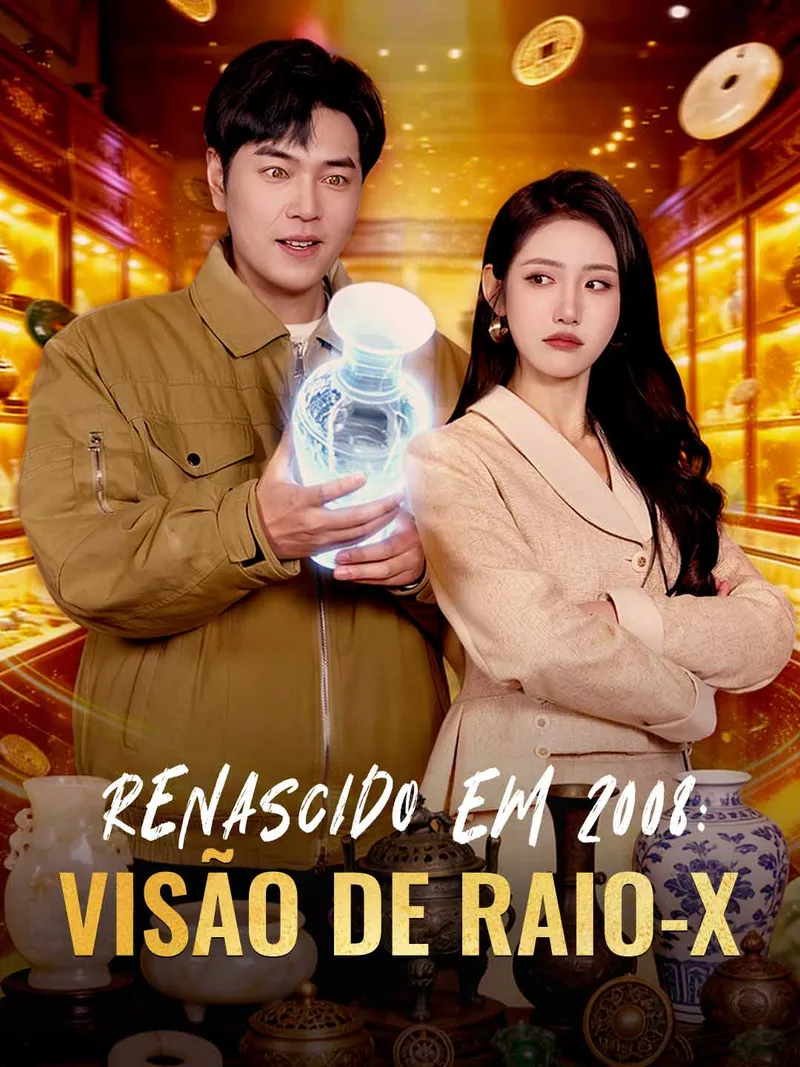 Capa de RENASCIDO EM 2008:  VISÃO DE RAIO-X