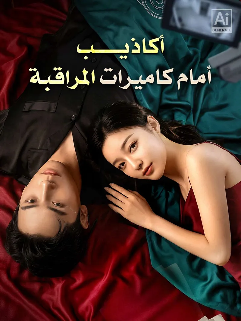 غلاف أكاذيــــــب أمام كاميرات المراقبة