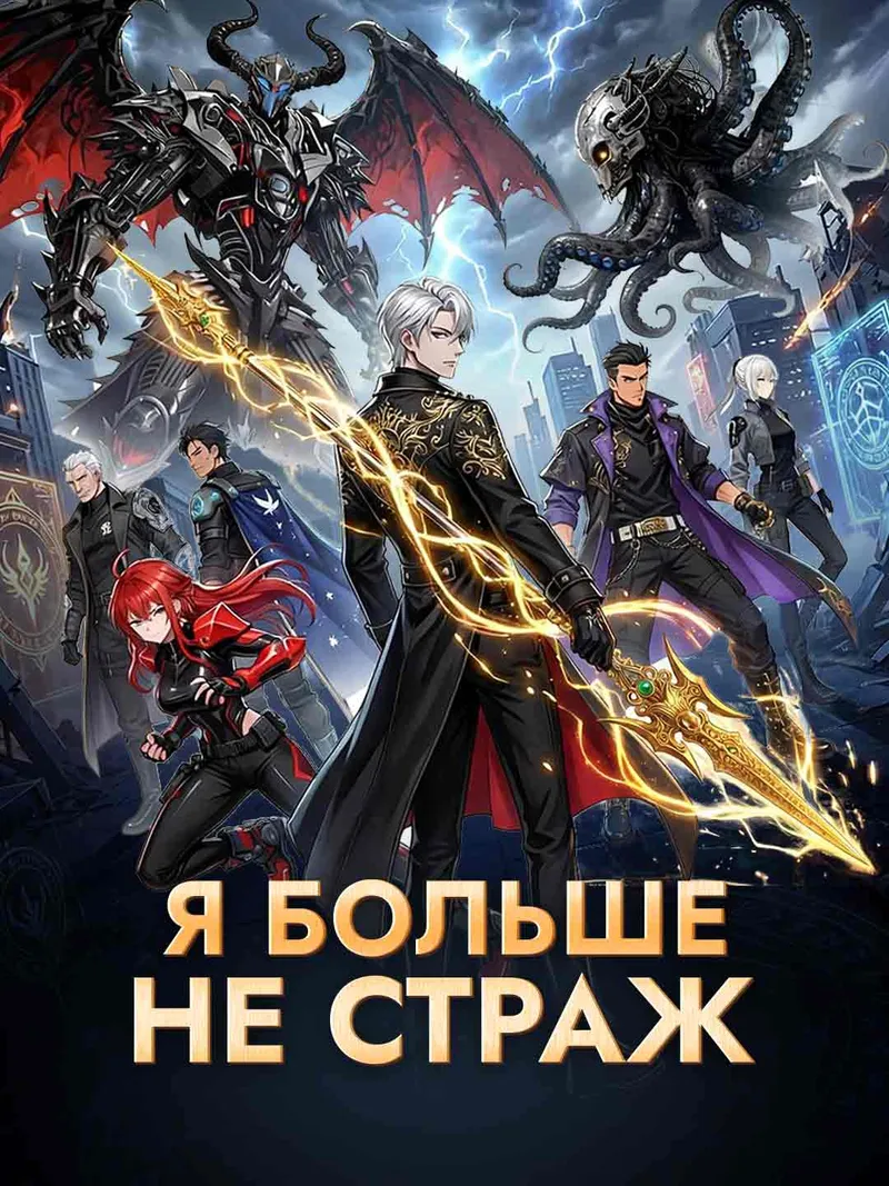 Обложка «Я больше не страж»