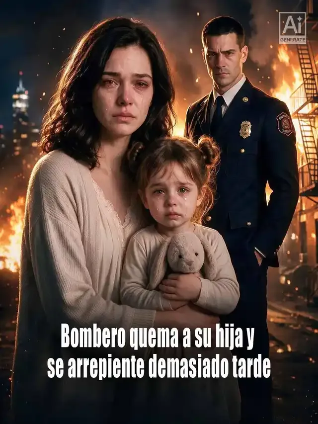 Portada de Bombero quema a su hija y se arrepiente demasiado tarde