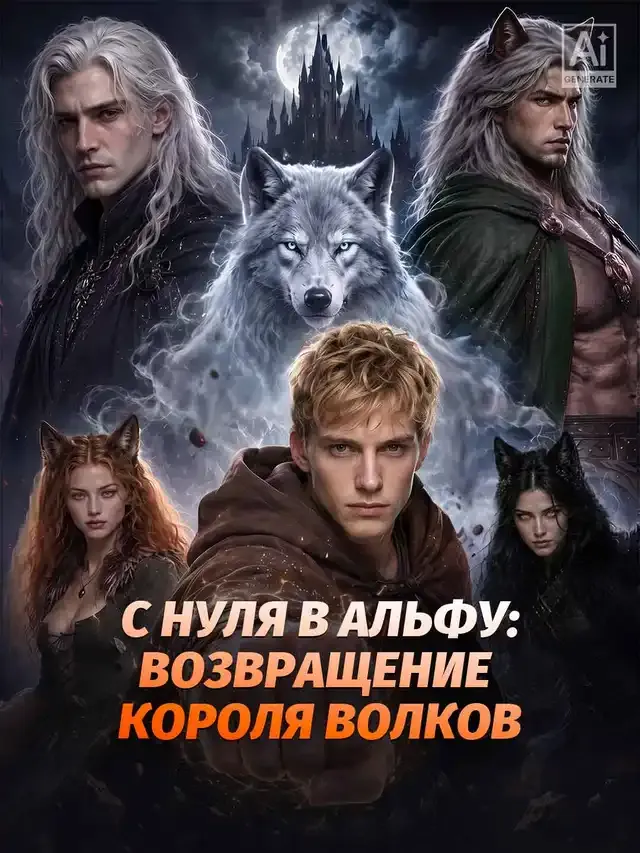 Обложка «С нуля в Альфу: Возвращение Короля Волков»