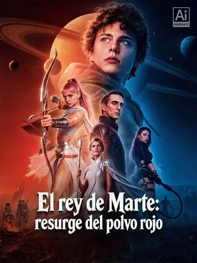 Portada de El rey de Marte: resurge del polvo rojo