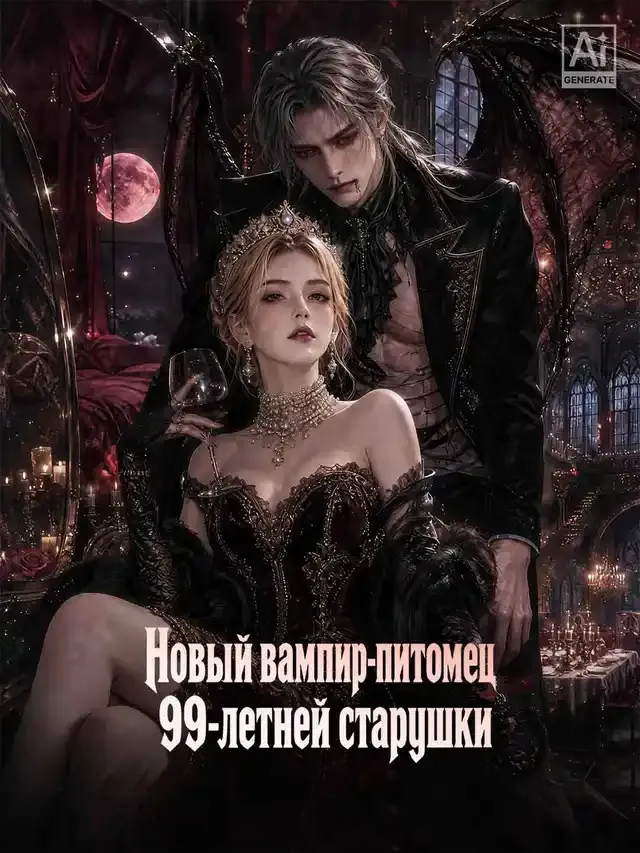 Обложка «Новый вампир-питомец 99-летней старушки»