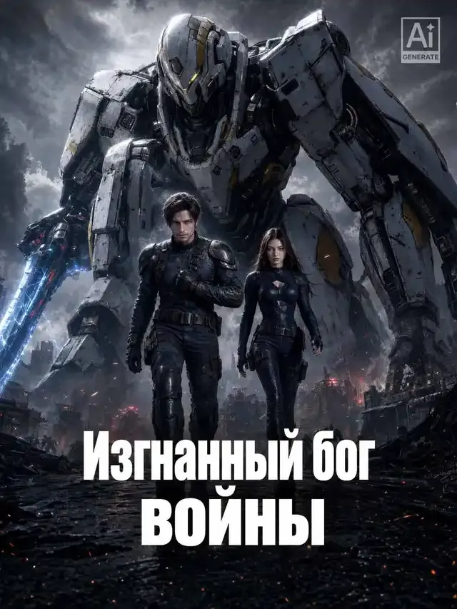 Обложка «Изгнанный бог войны»