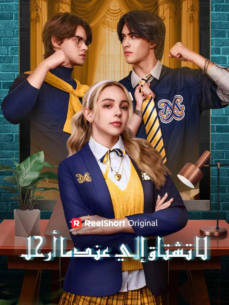 غلاف لا تشتاق إلي عندما أرحل[ مدبلج ]