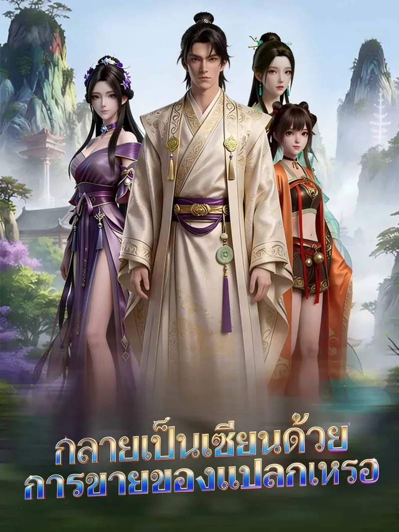 หน้าปกกลายเป็นเซียนด้วย
การขายของแปลกเหรอ