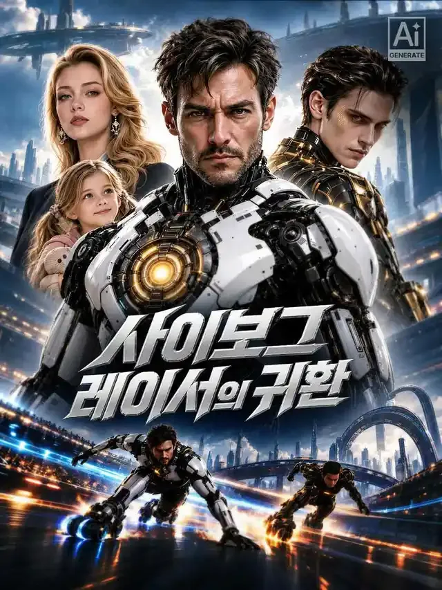 사이보그 레이서의 귀환 표지