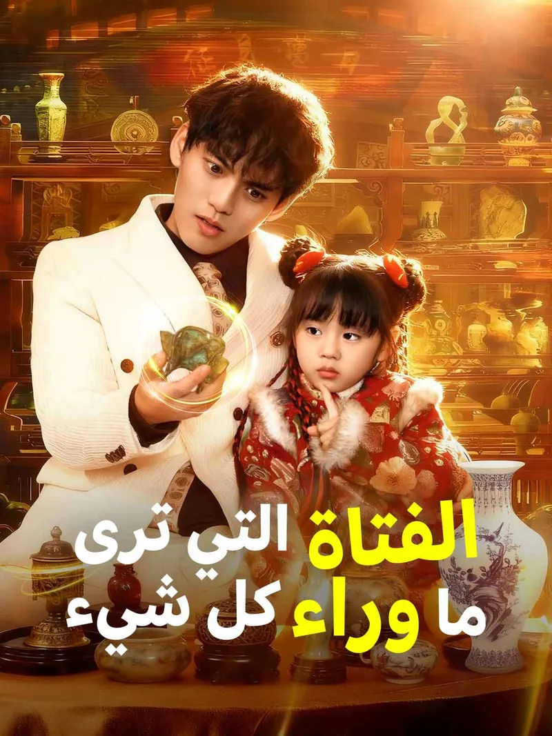 غلاف الفتاة التي ترى ما وراء كل شيء