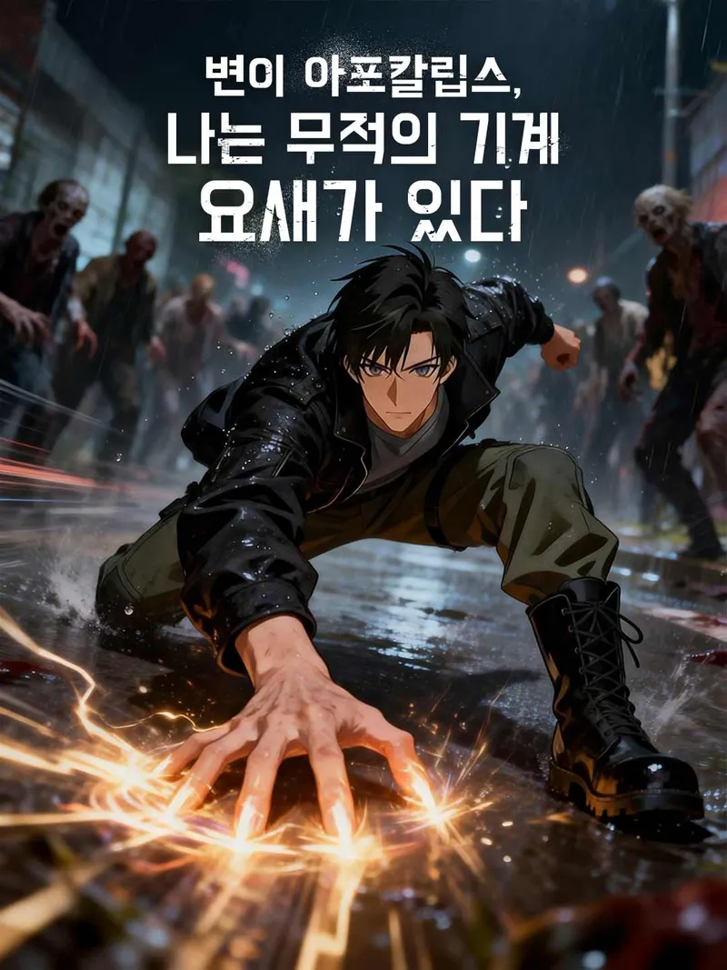 변이 아포칼립스, 나는 무적의 기계 요새가 있다 표지