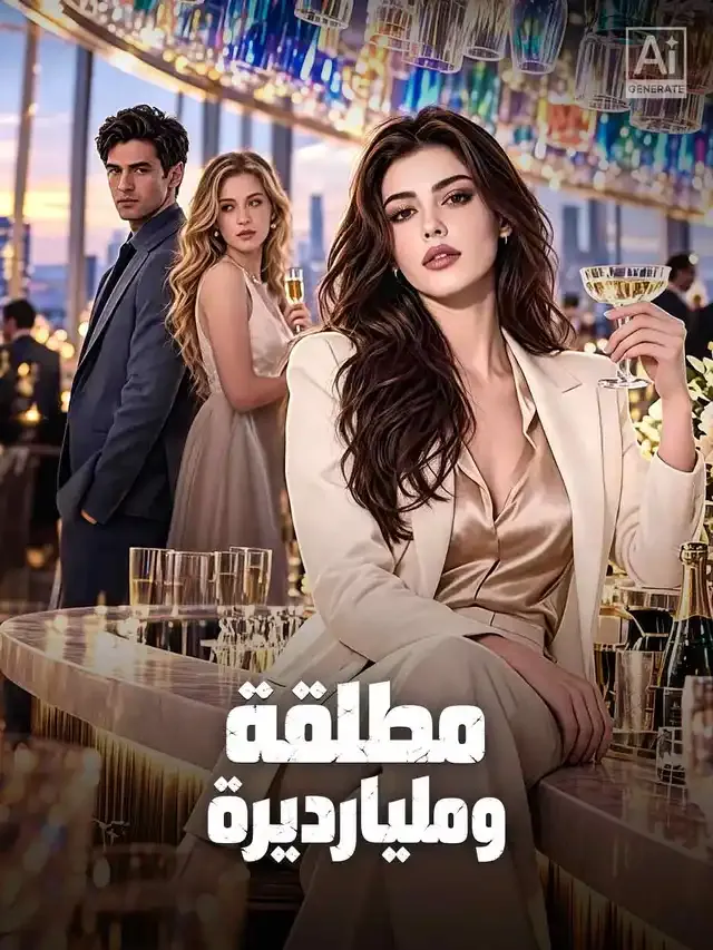 غلاف مطلقة ومليارديرة