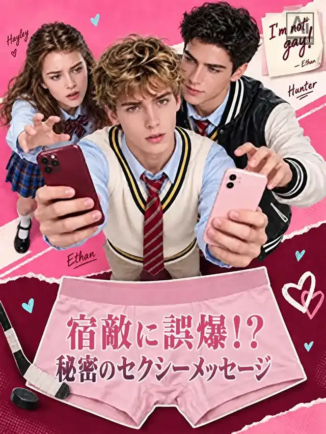 「宿敵に誤爆!?秘密のセクシーメッセージ」のカバー画像