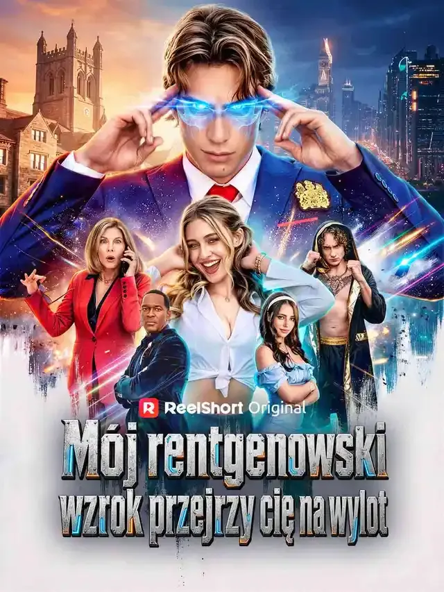 Okładka Mój rentgenowski wzrok przejrzy cię na wylot
